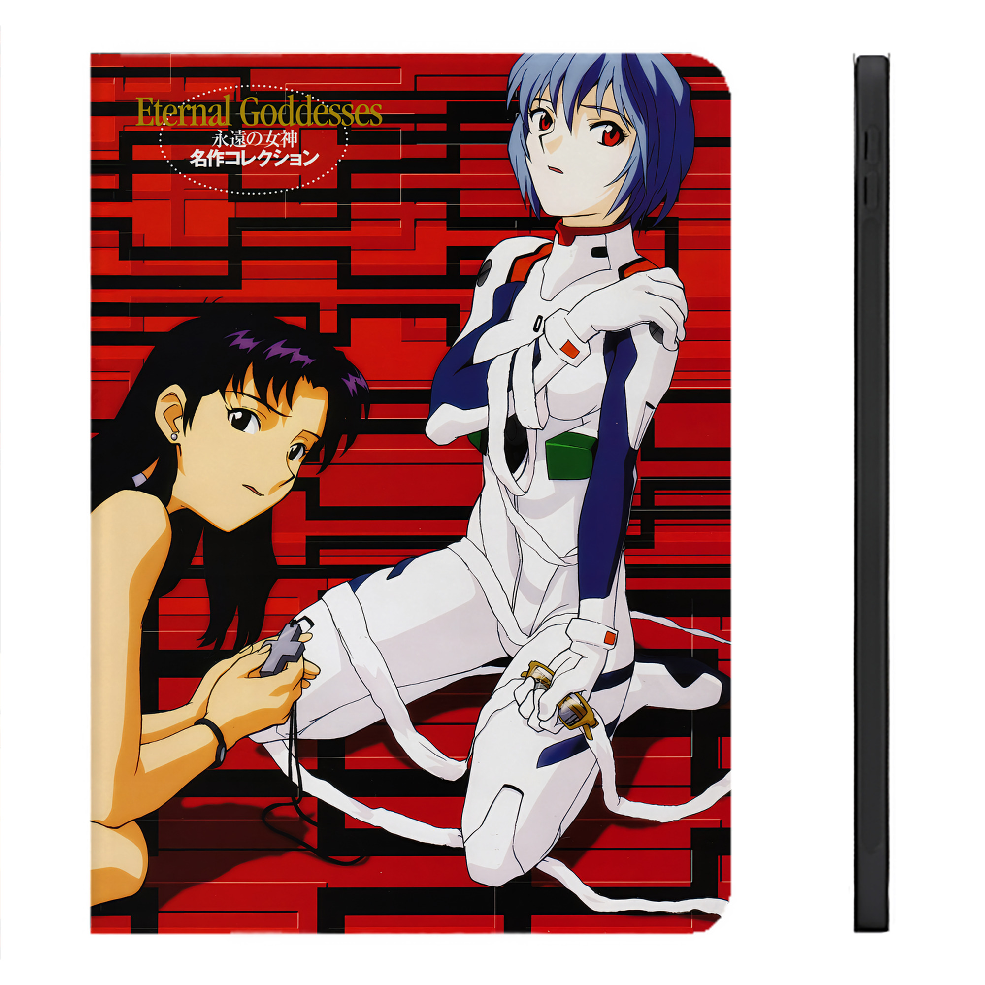 （画像用） EVA 新世紀エヴァンゲリオン IPadケース ペンホルダー付き ブックスタイルデザイン